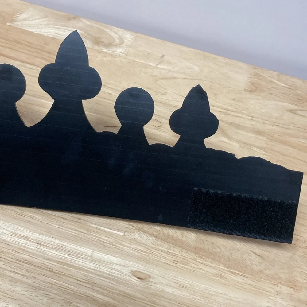 Disney Crown for King Royalty Flexible Adjustable Wrap-around Plastic Foam